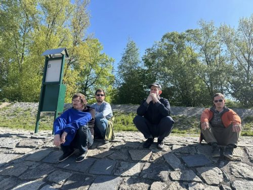 procházka ke splavu